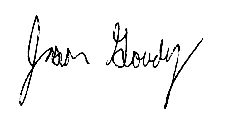 Jason Goudy's signature